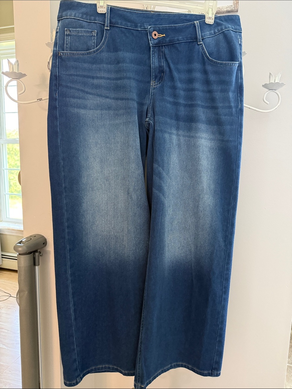 Halara Women's Wide-Leg Jeans - Casual Stretch Denim